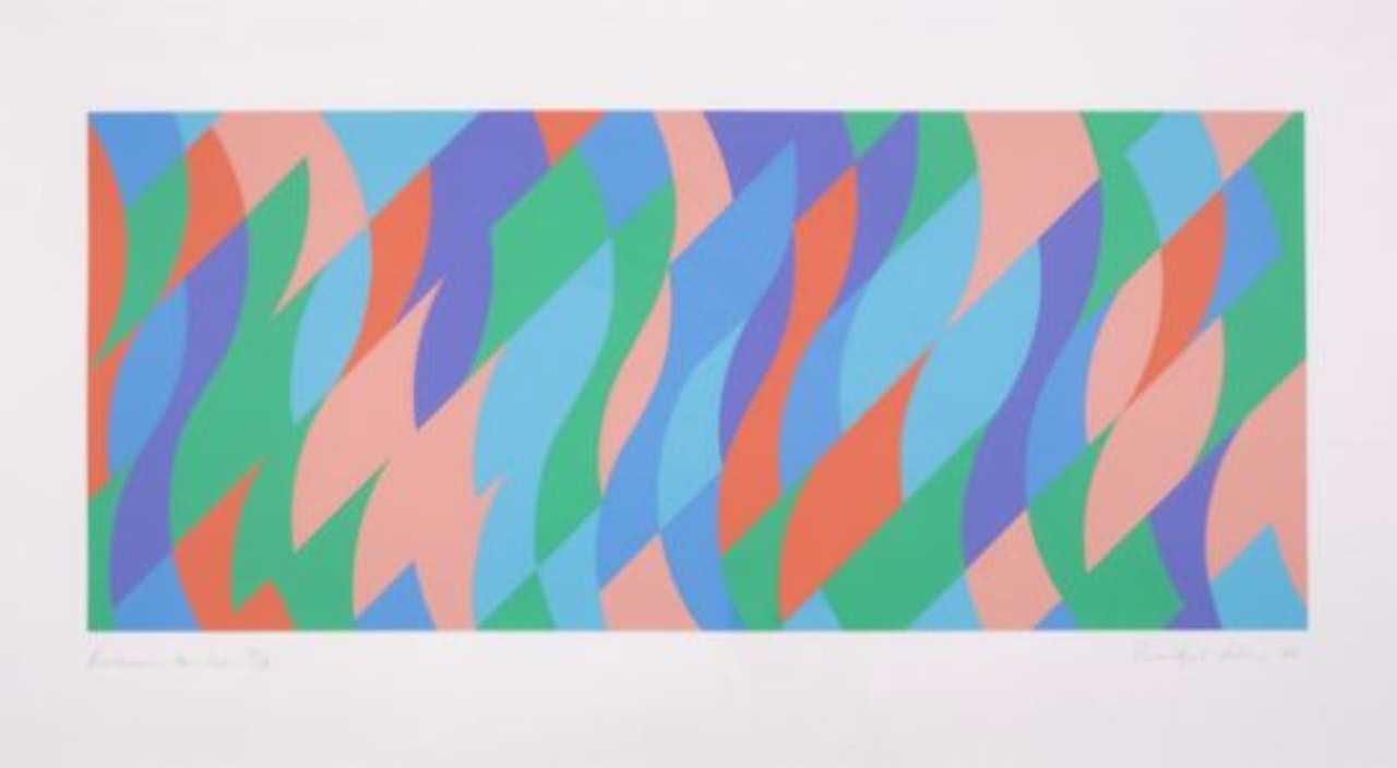 Between the Two (Tommasini & Gubay 62) by Bridget Riley