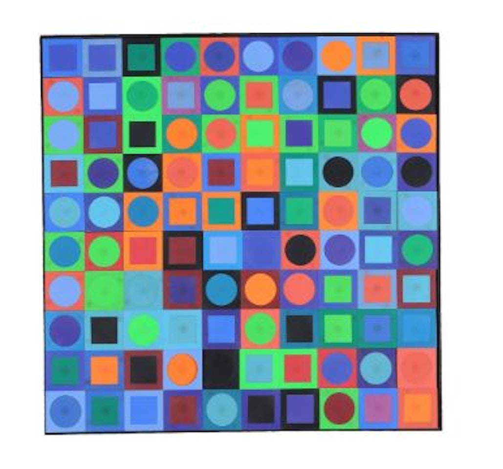 Planetary Folklore Participations No.1 by Victor Vasarely