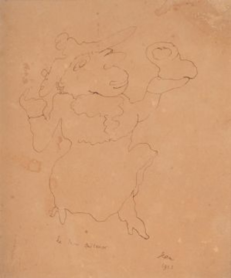 LA DAME QUETEUSE by Jean Cocteau