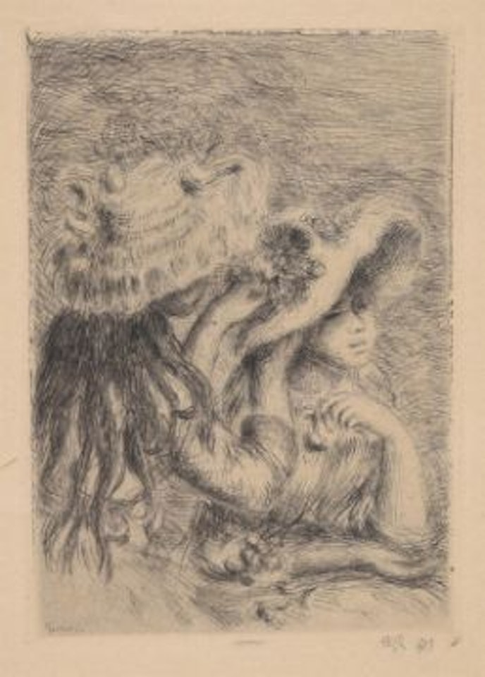 Le Chapeau Epinglé, 3e planche by Pierre-Auguste Renoir