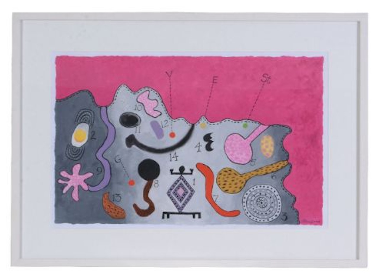Diagram from a North Coast by Alan Davie
