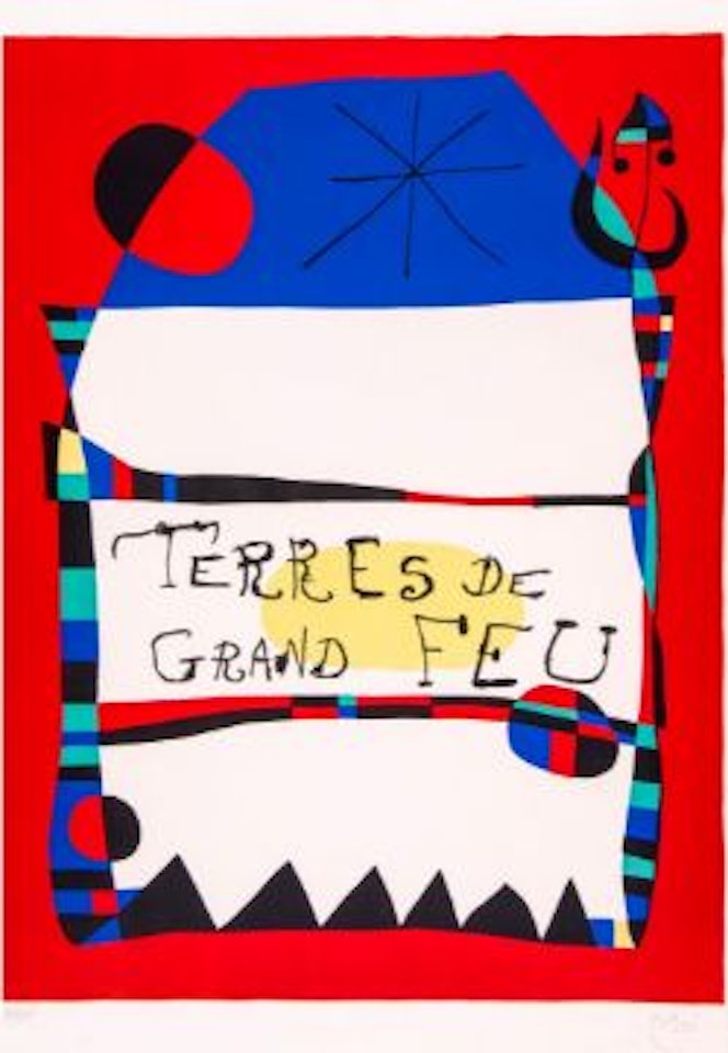 Terres de Grand Feu (m.152) by Joan Miró