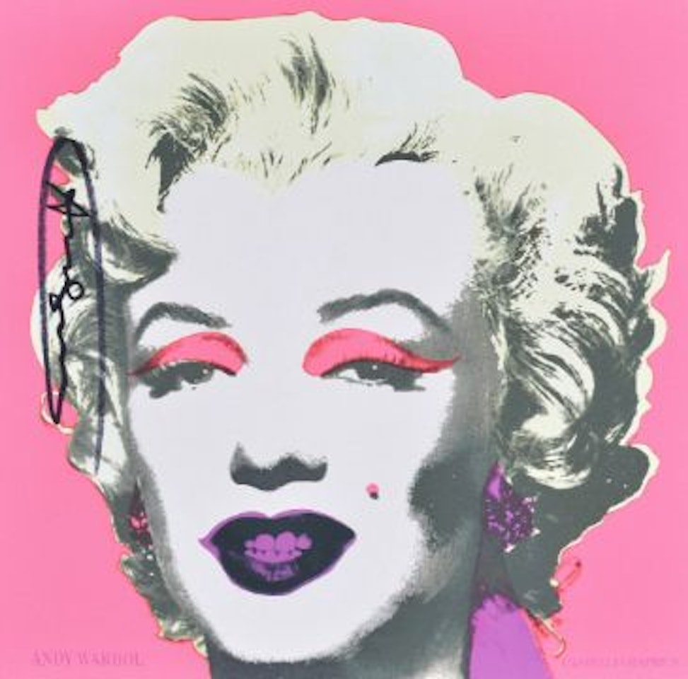 Marilyn (Castelli Gallery Invitation) by Andy Warhol