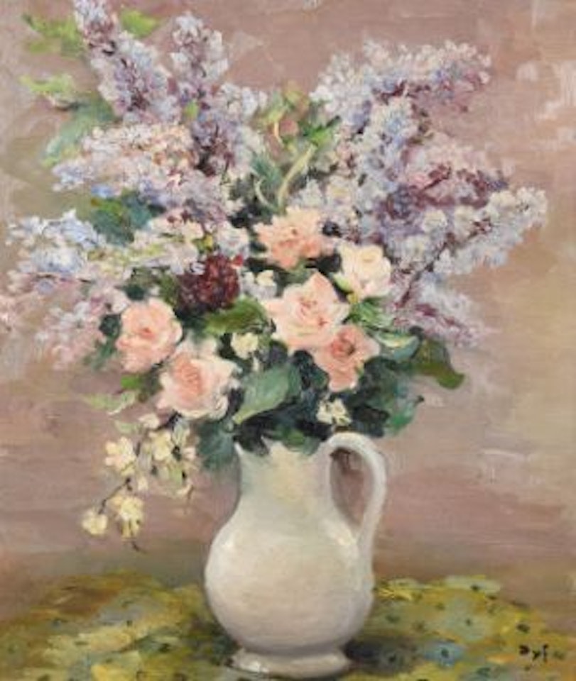 Roses et Lilas by Marcel Dyf
