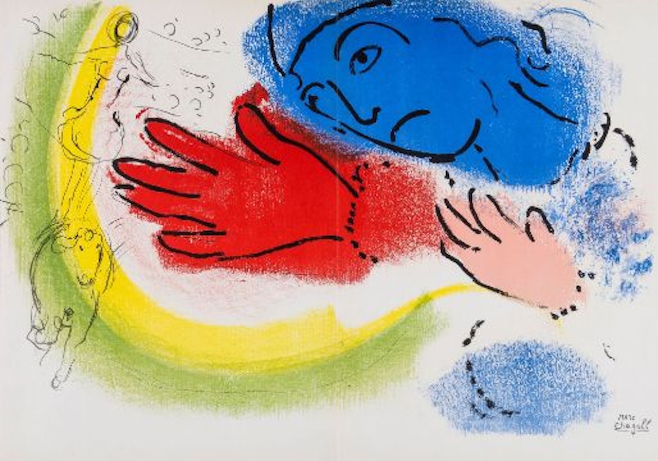 L"Écuyère (M.153) 1956 by Marc Chagall