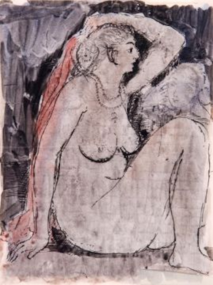 Untitled (Figure Study) by Paul Delvaux