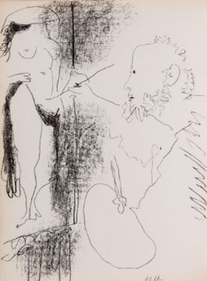 Picasso Lithographe I-IV the four books by Pablo Picasso