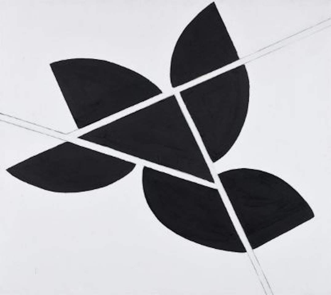 UNTITLED (BLACK AND WHITE) by Terry Frost