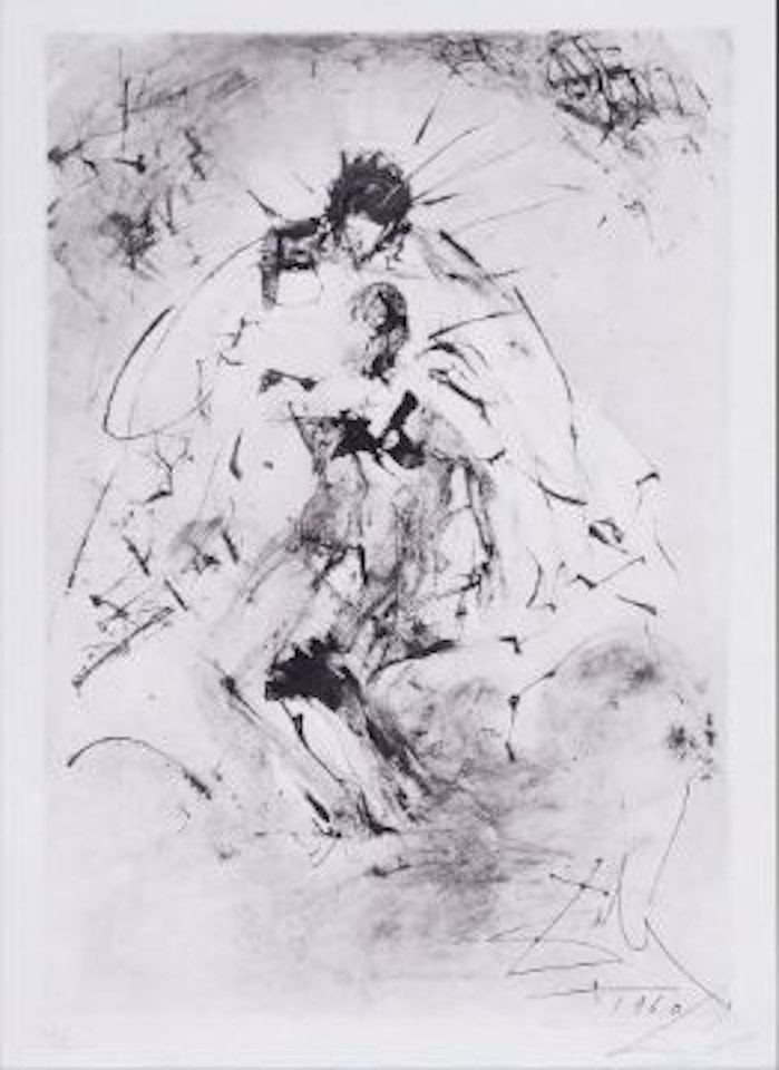 Pietà (M.&L.81E) heliogravure by Salvador Dali