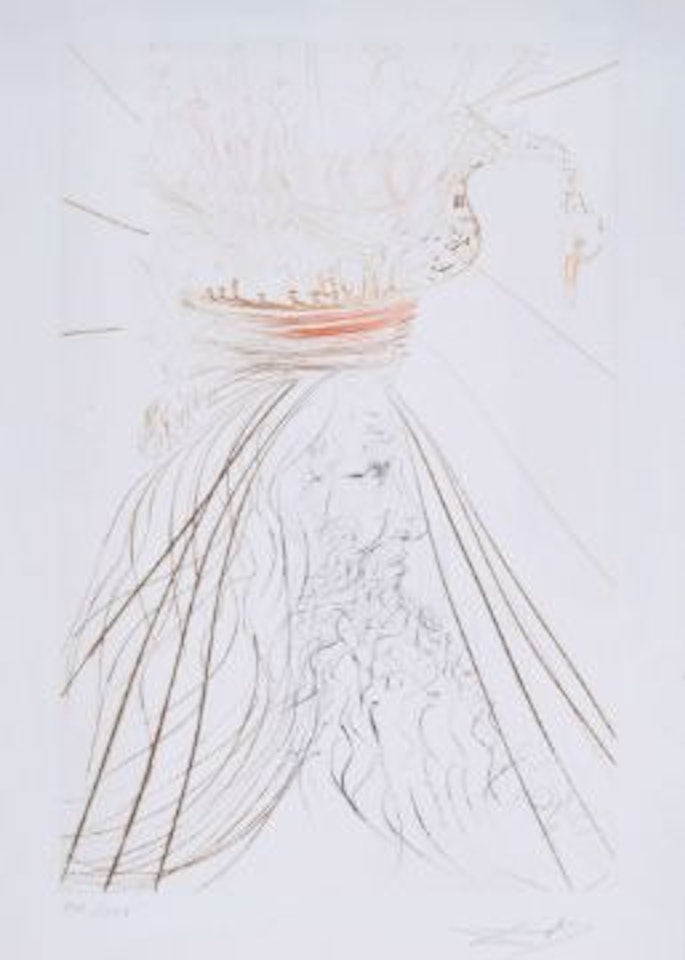 Le Roi Marc (M.&L.407) by Salvador Dali