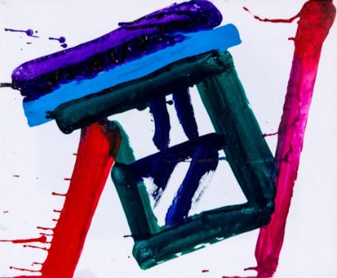 Unitled by Sam Francis