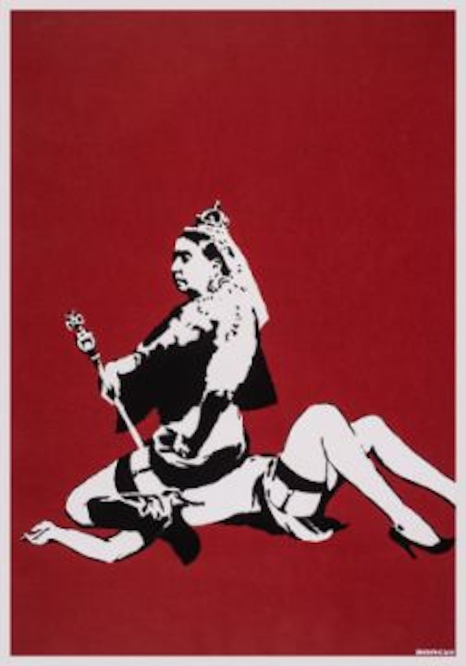 Queen Vic by Banksy