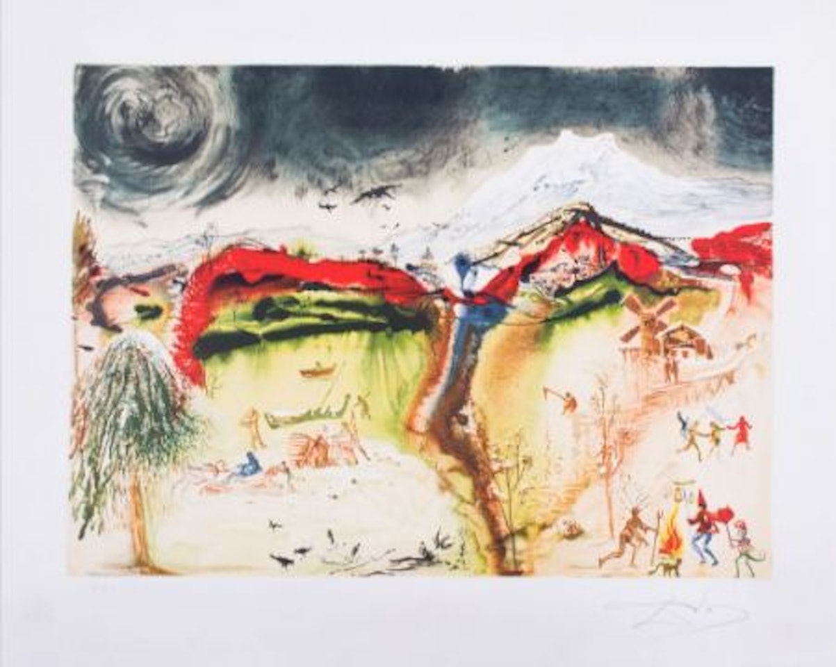 Winter (M.&L.1362) by Salvador Dali