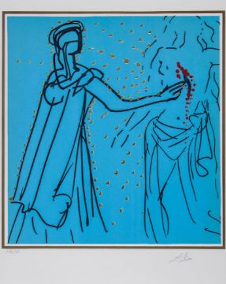 from the Knights of the Round Table by Salvador Dali
