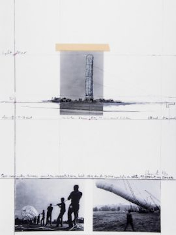5600 cbm Package, Project for Documenta 4 by Christo