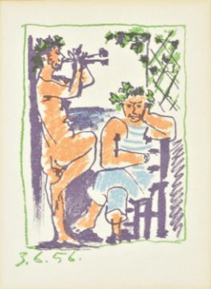 Faun et Marin (Bloch 800) by Pablo Picasso