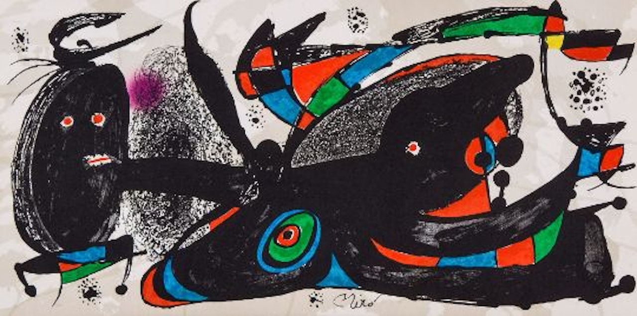 Texte von James Johnson Sweeney (Auf Persisch) (C.934-940) by Joan Miró