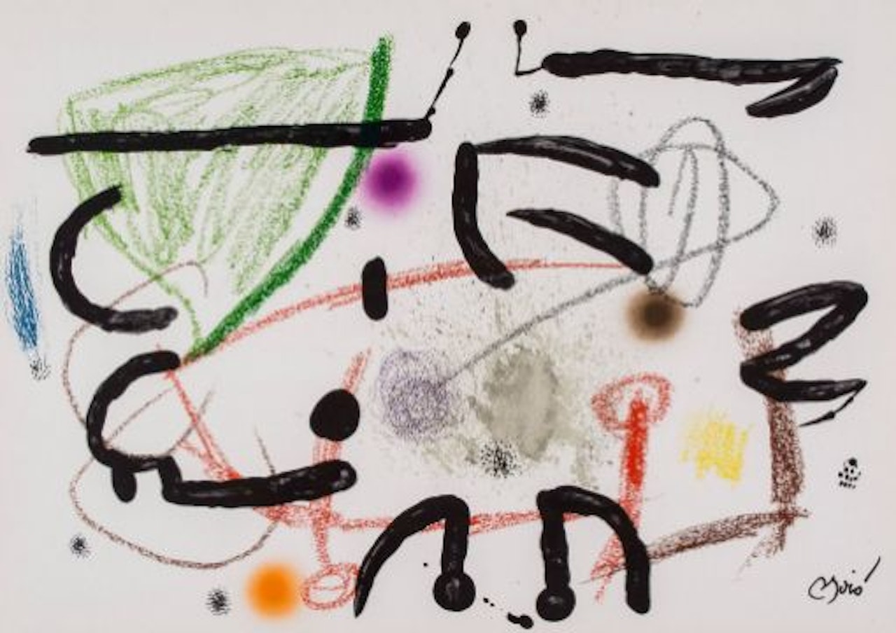 Maravillas con Variaciones Acrósticas en El Jardín de Miró by Joan Miró