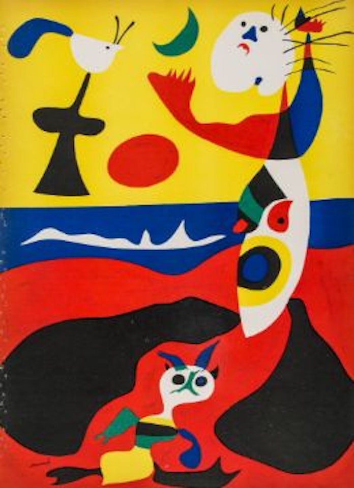 L"Été, from Verve Vol. 1, No. 3 by Joan Miró