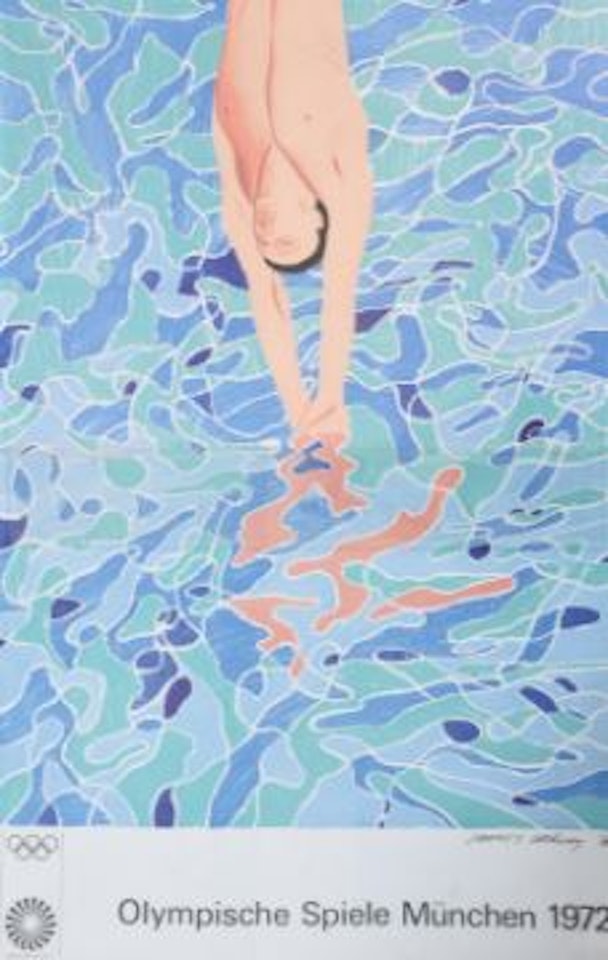 Olympische Spiele München 1972 by David Hockney