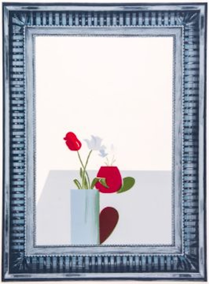 Picture of a Still Life that Has an Elaborate Silver Frame (t.41) by David Hockney