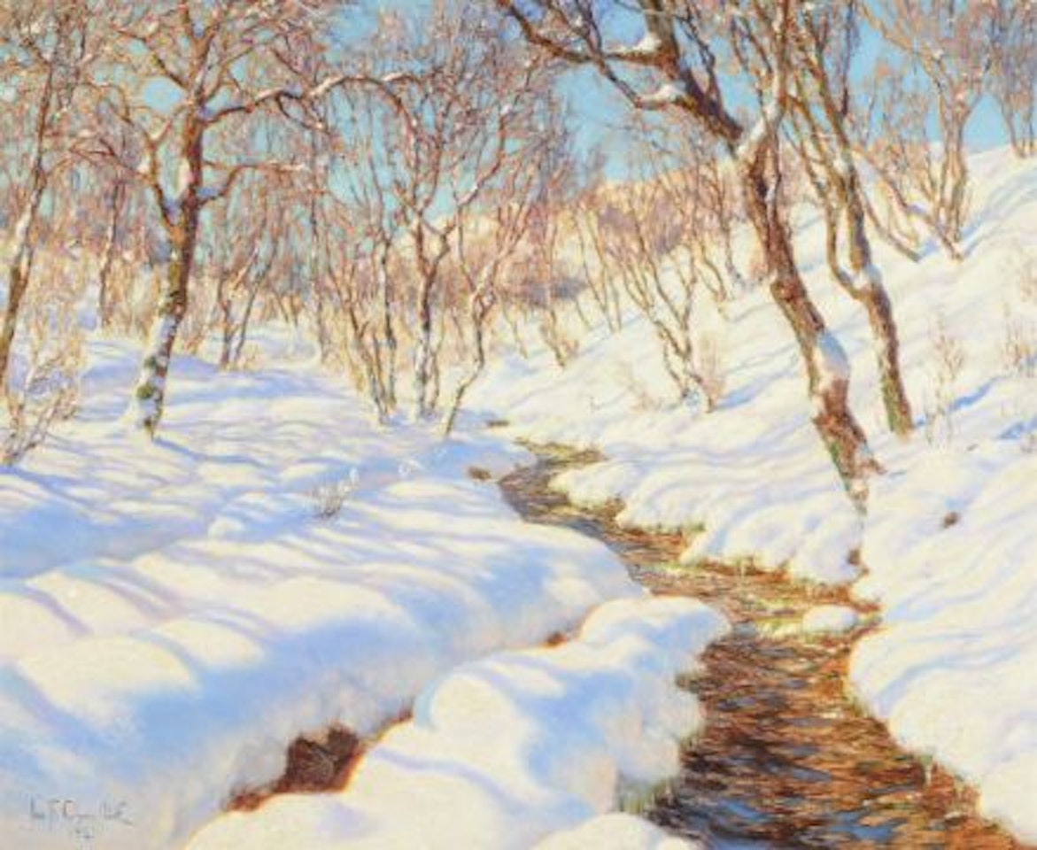 RAYONS DU MATIN; SNOW by Ivan Fedorovich Choultse