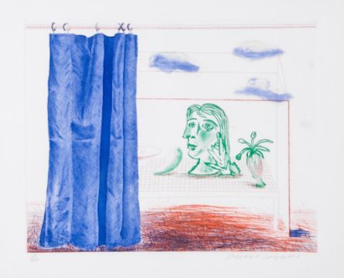 What is This Picasso? (t.197) by David Hockney