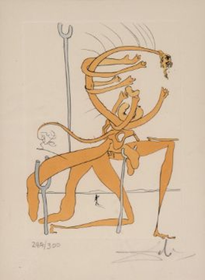 Quevedo"s Visions (M.&L.771) by Salvador Dali