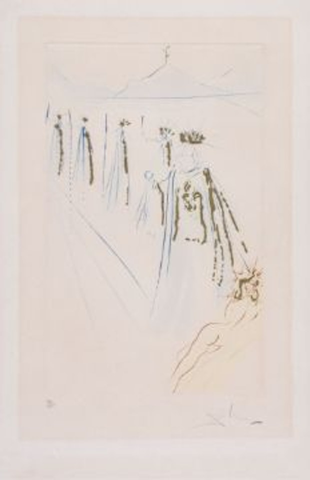 The King"s Train (M.&L.471) by Salvador Dali