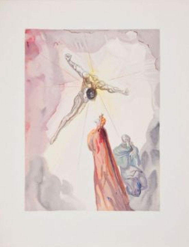 La Divine Comédie (M.&L.1039-1138) by Salvador Dali