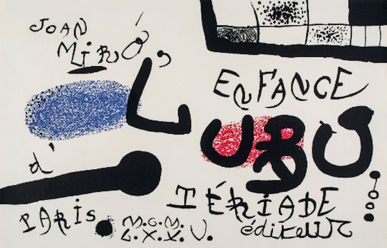 L"enfance d"Ubu (M.998-1021) by Joan Miró