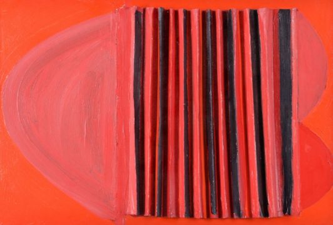 Red Blue Squeeze by Terry Frost