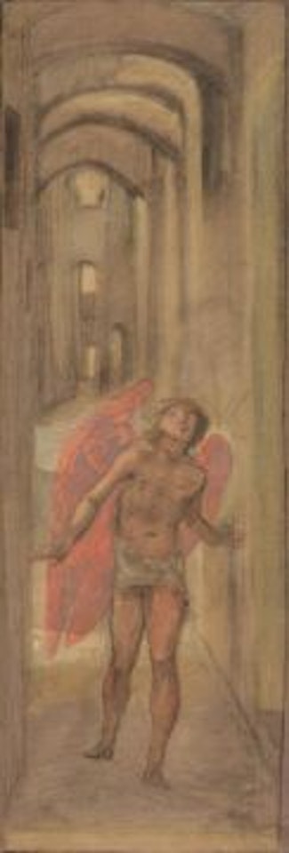 BLIND LOVE by Edward Coley Burne-Jones