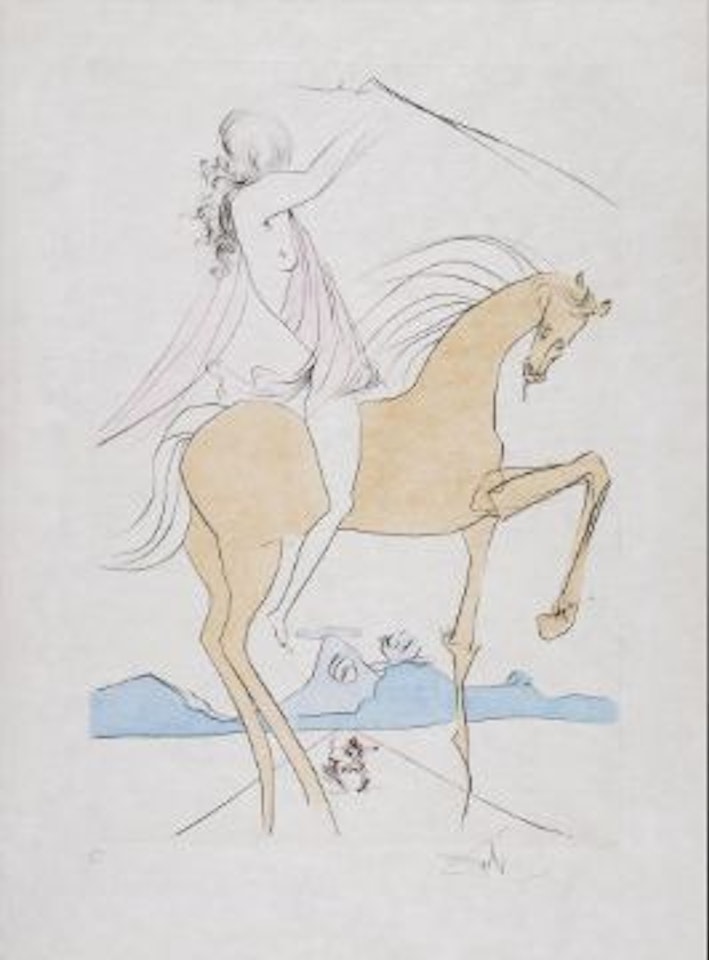 Amazone (M&L.679) by Salvador Dali