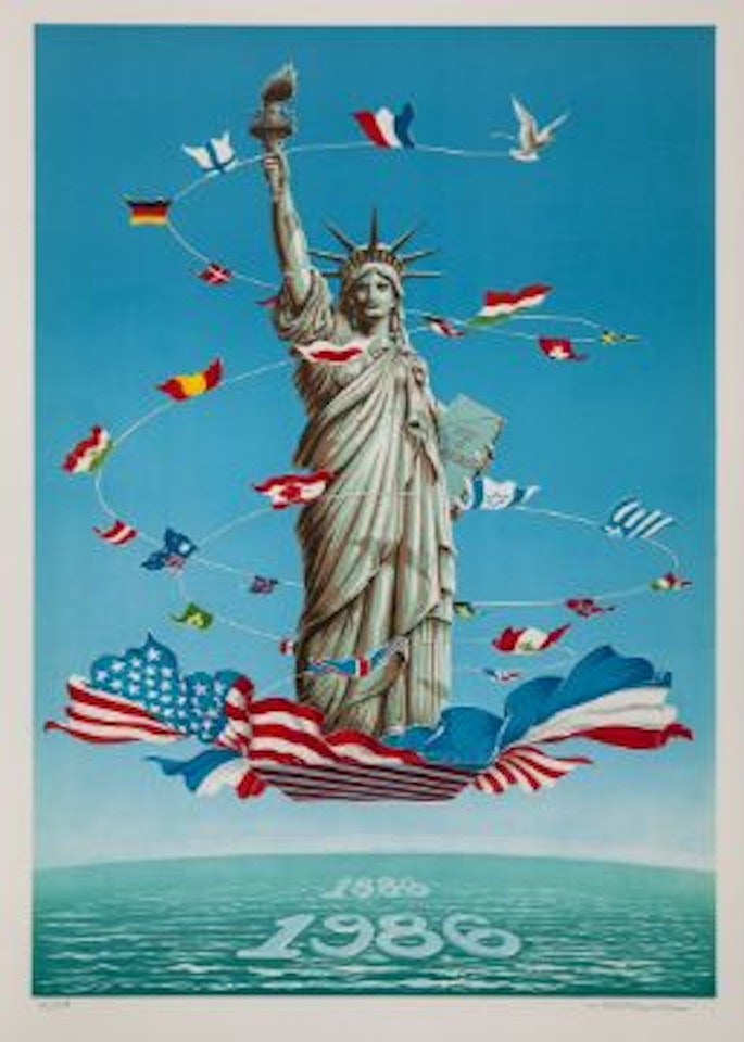 Centenaire de la Statue de la Liberté the complete portfolio by Various Artists
