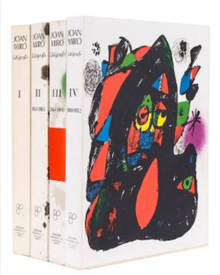 Miro Lithographe I-IV. by Joan Miró