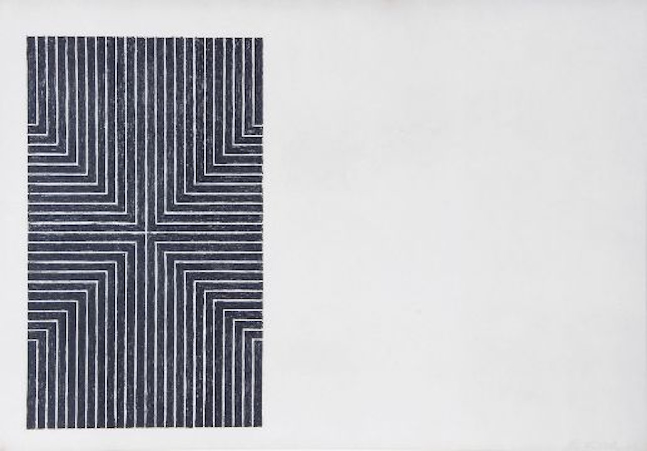 Arbeit Macht Frei (a.10) by Frank Stella