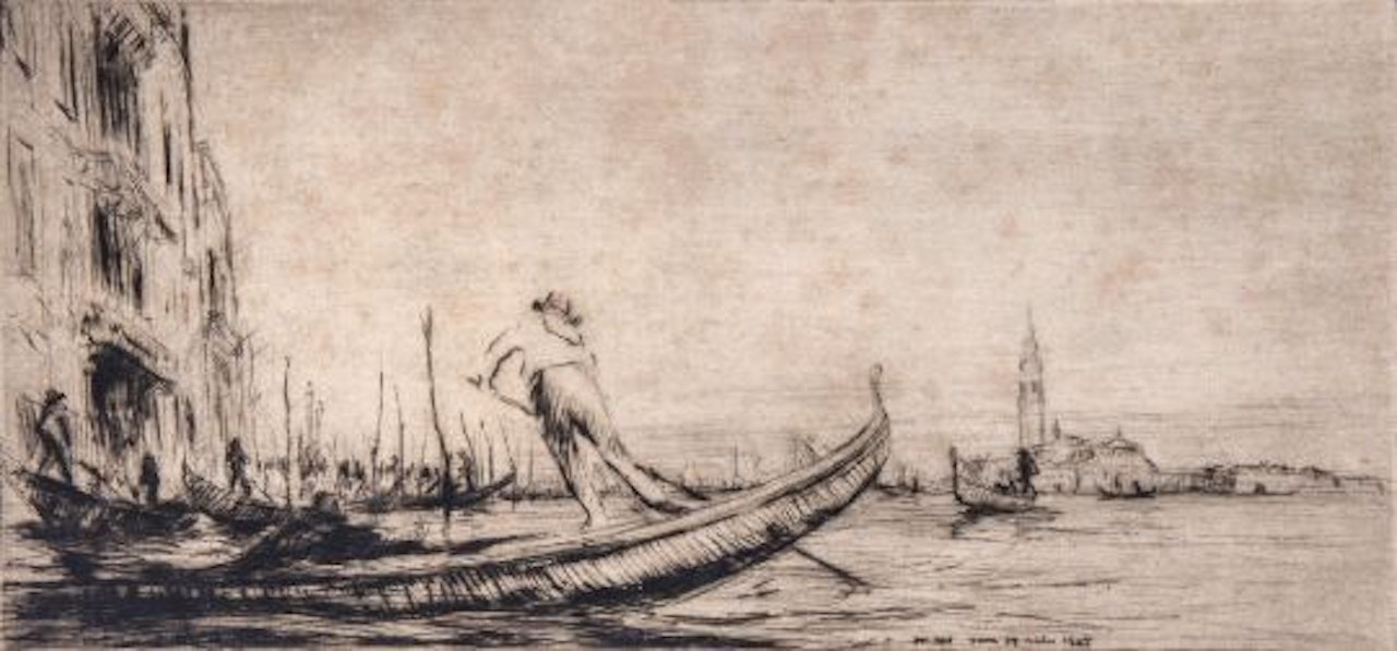 The Gondolier by James Mcbey