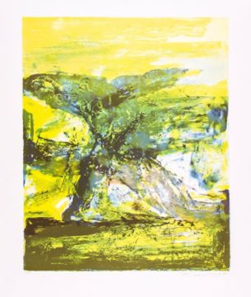 Spring from, Four Seasons by Zao Wou-Ki