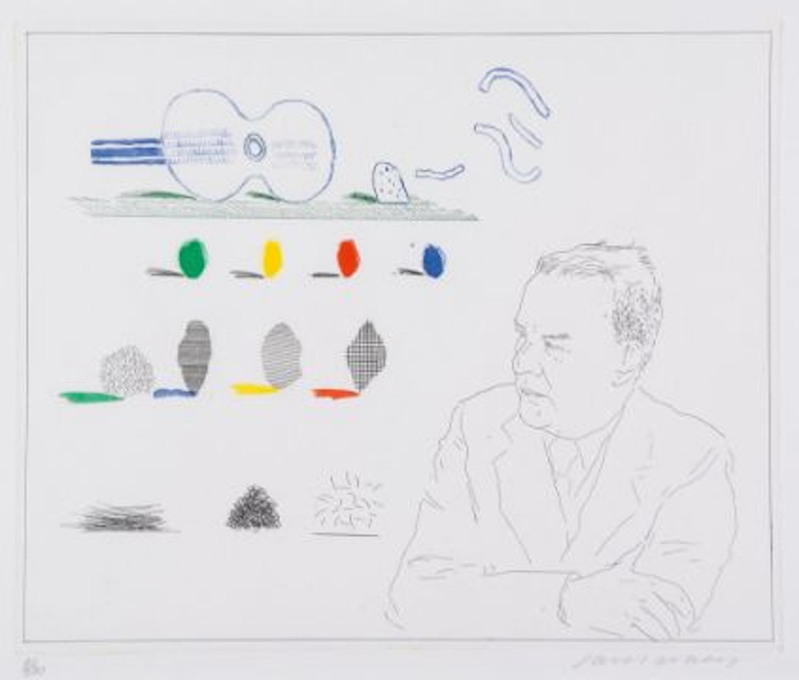 The Poet (T.190) by David Hockney