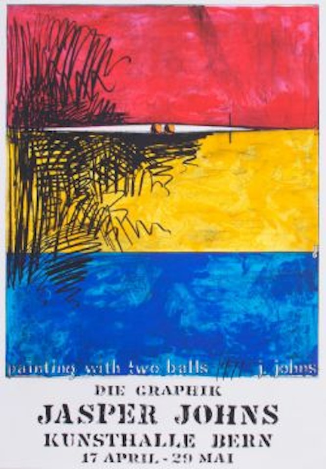 Painting With Two Balls by Jasper Johns