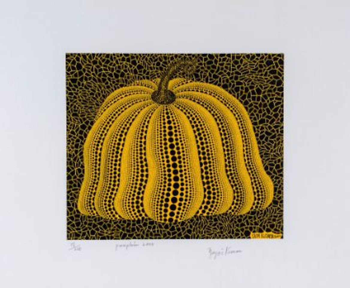 Pumpkin 2000 (K.298) by Yayoi Kusama