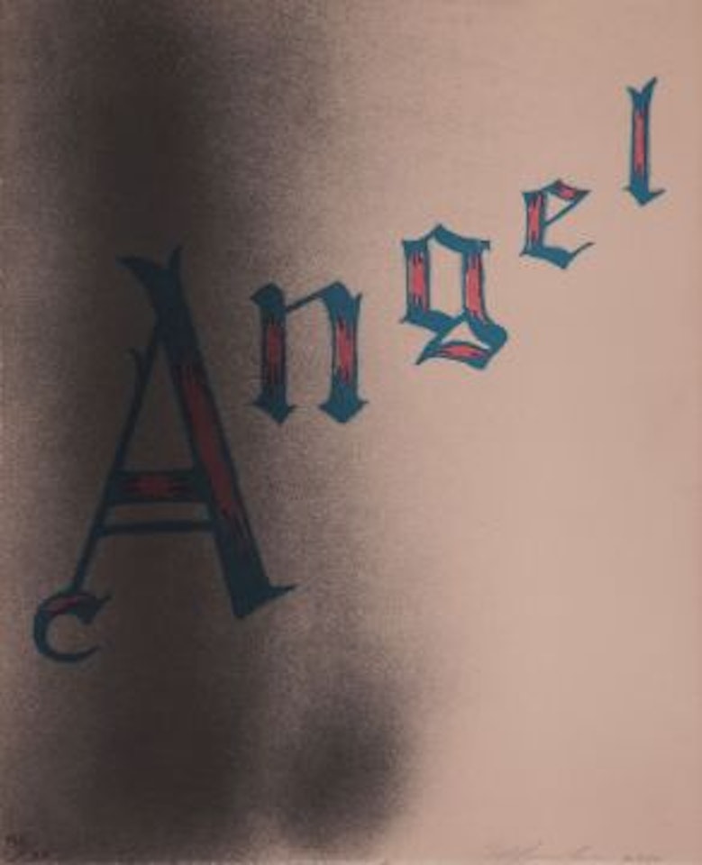 Angel by Ed Ruscha
