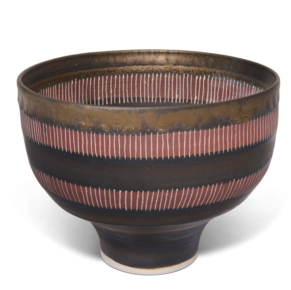 Footed Bowl by Lucie Rie