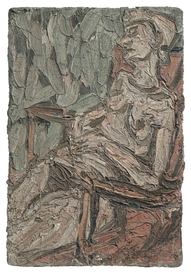 Fidelma Asleep by Leon Kossoff