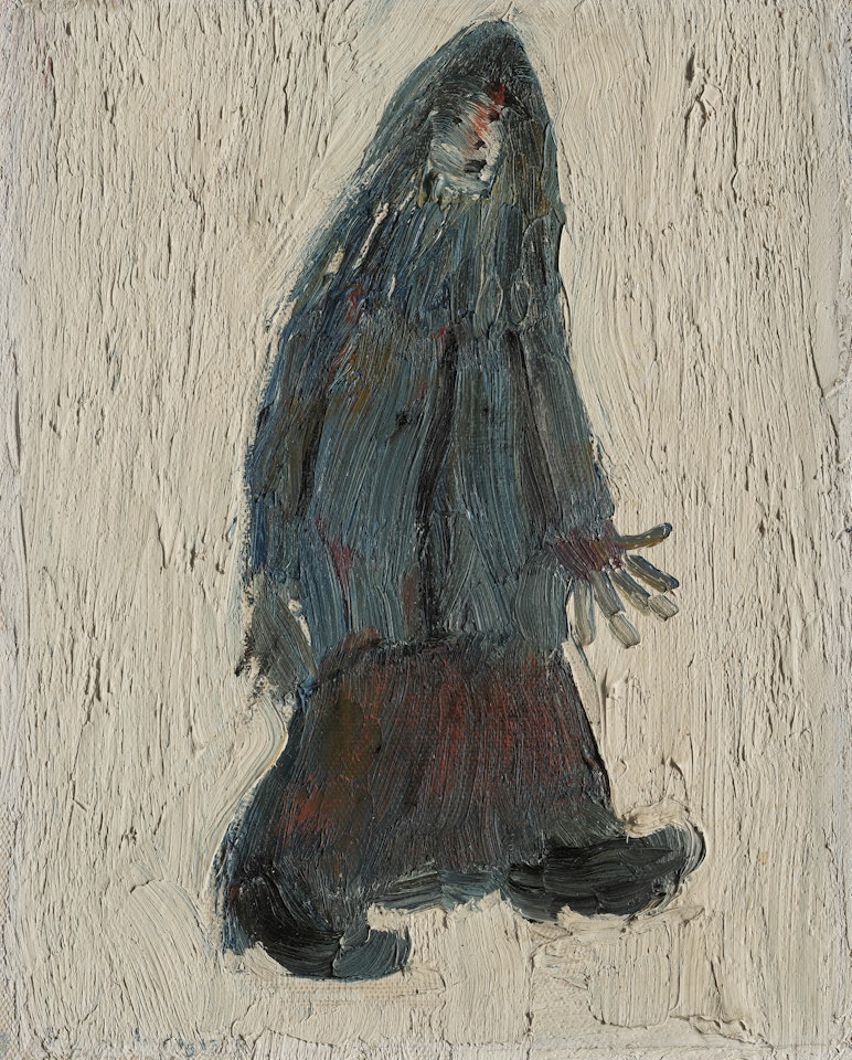 Woman with Big Hands by Laurence Stephen Lowry