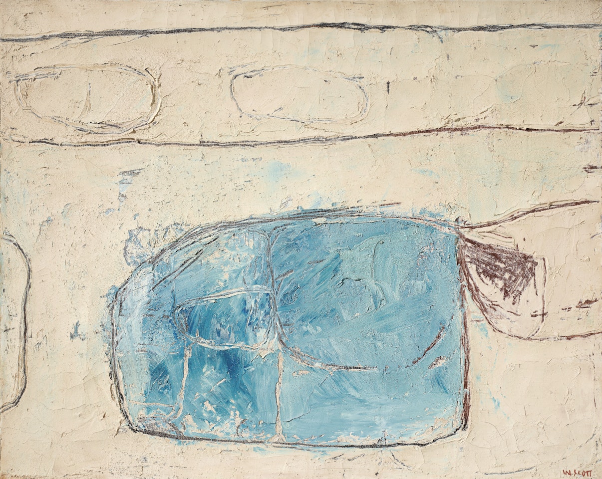 Blue Form by William Scott