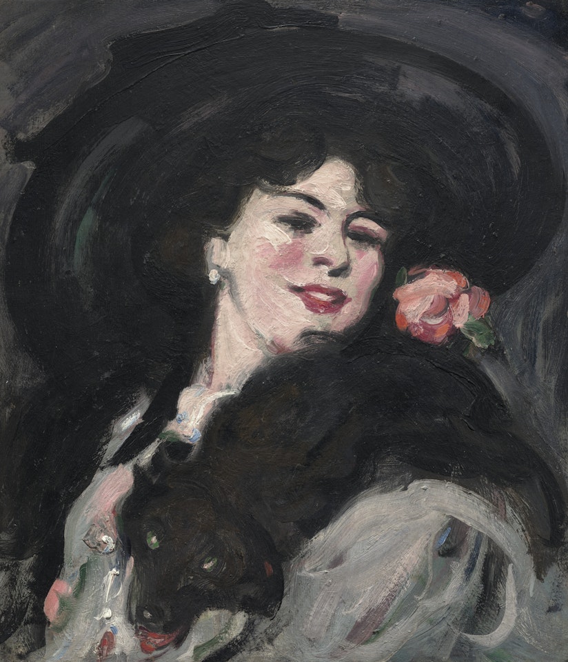 Mademoiselle O by John Duncan Fergusson