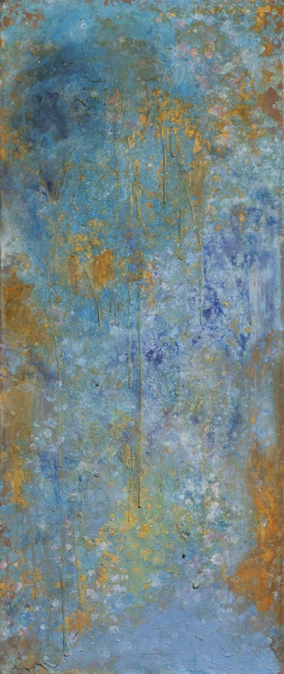 Reverse According to Greenberg by Frank Bowling