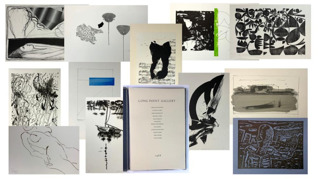 Long Point Gallery Portfolio of Twelve Prints by 12 Artists by Various Artists